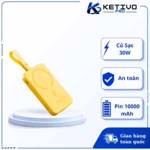 Pin Sạc Tích Hợp Nam Châm Magnetic